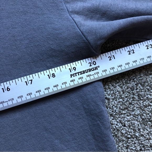 ATHLETA DRESS SMALL ECO WASH TURTLENECK SWEATSHIRT TUNIC PEBBLE GRAY SIZE MEDIUM - Picture 8 of 9